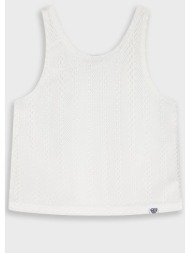 αμάνικη μπλούζα για κορίτσι - εκρού 16-225231-5