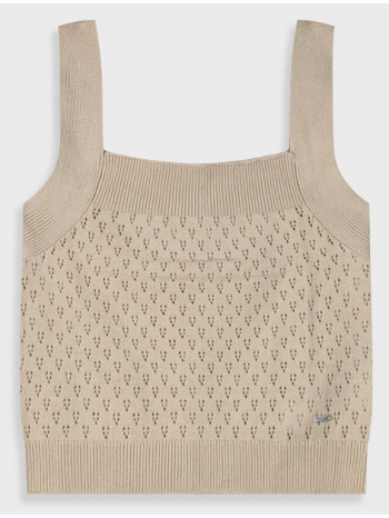 πλεκτό τοπ για κορίτσι - βανιλια 16-225203-6 σε προσφορά