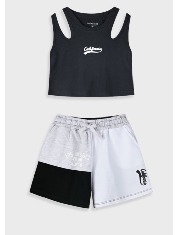 σετ με τύπωμα για κορίτσι - μαυρο 16-225284-0 σε προσφορά