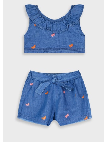 τζην σετ για κορίτσι - ανοιχτο μπλε τζην 15-225306-0 σε προσφορά