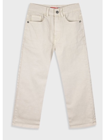 παντελόνι relaxed για αγόρι - βανιλια 13-225019-2 σε προσφορά