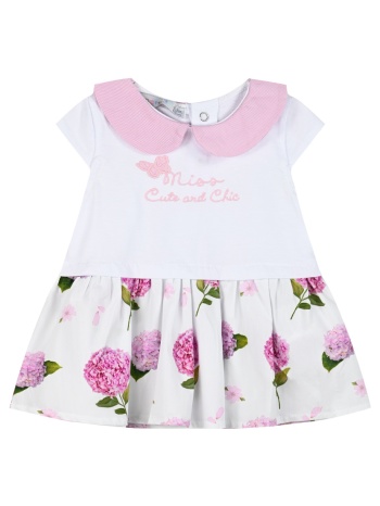 φόρεμα για βρεφικό κορίτσι (3 – 24 μηνών) - λευκό σε προσφορά