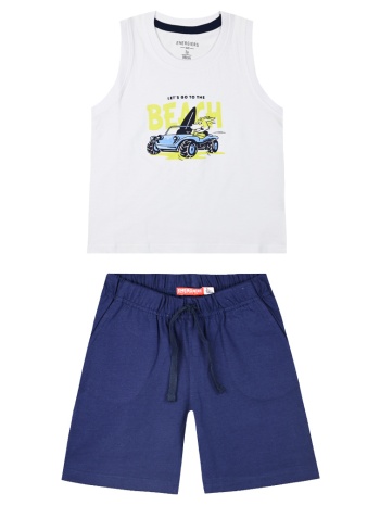 σετ με τύπωμα για αγόρι - μπλε 12-225192-0 σε προσφορά