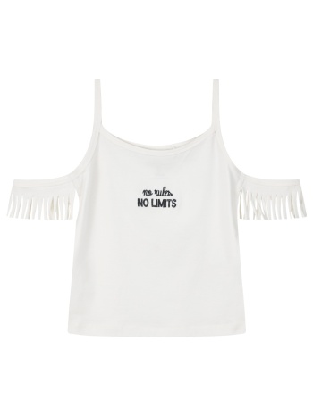 μπλούζα με τύπωμα για κορίτσι - κρεμ 16-225239-5 σε προσφορά