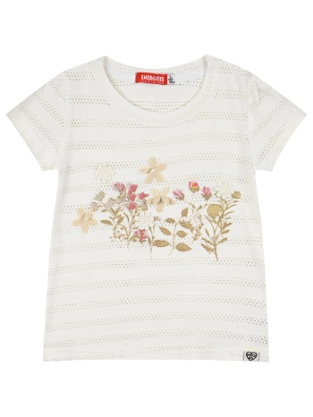 μπλούζα με τύπωμα για κορίτσι - κρεμ 15-225324-5 σε προσφορά