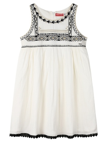 φόρεμα με κέντημα για κορίτσι - εκρού 16-225215-7 σε προσφορά