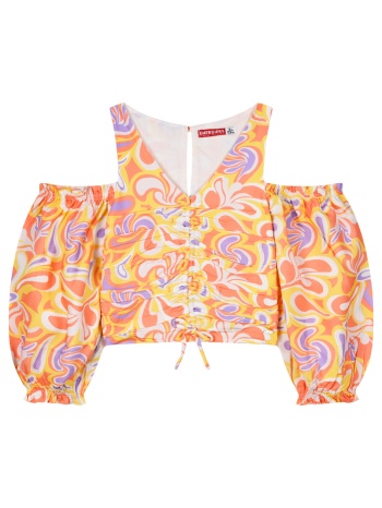 εμπριμέ τοπ για κορίτσι 16-225210-4 σε προσφορά