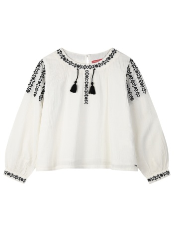 πουκαμίσα για κορίτσι - εκρού 16-225202-4 σε προσφορά