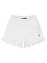 κιπούρ φούστα/σορτς για κορίτσι - λευκό 15-225303-3