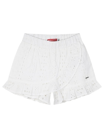 κιπούρ φούστα/σορτς για κορίτσι - λευκό 15-225303-3 σε προσφορά