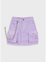 φούστα με αλυσίδα για κορίτσι - λιλα 16-225200-3