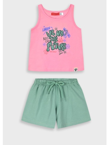 σετ με τύπωμα για κορίτσι - μεντα 15-225391-0 σε προσφορά