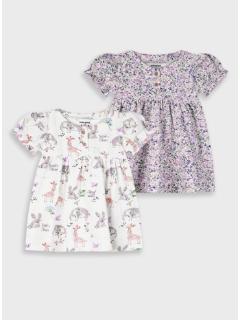 σετ 2 φορέματα για βρεφικό κορίτσι (0 – 18 μηνών σε προσφορά