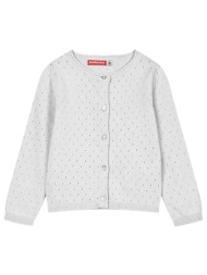 πλεκτή ζακέτα για κορίτσι - εκρού 15-224301-6