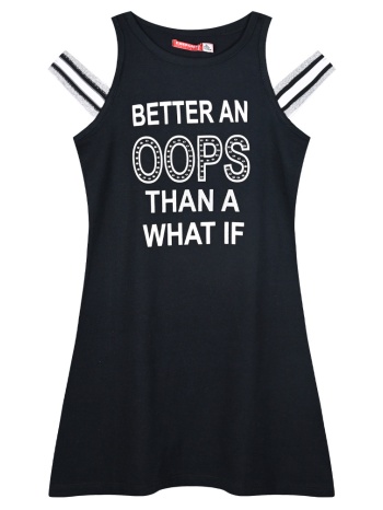 φόρεμα με τύπωμα για κορίτσι - μαυρο 16-225246-7 σε προσφορά