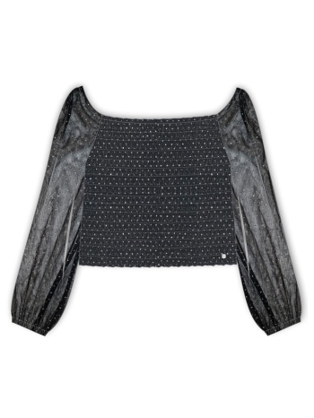 boutique τοπ - μαυρο 46-125275-5