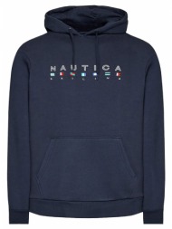 hoodie nautica competition n1g00402 459 σκουρο μπλε
