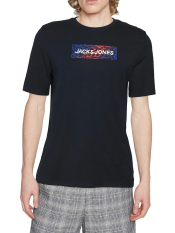 t-shirt jack - jones jconavigator logo 12229758 σκουρο μπλε σε προσφορά