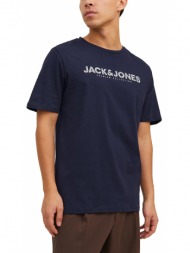 t-shirt jack - jones jprblabooster 12234759 σκουρο μπλε