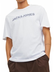 t-shirt jack - jones jprblabooster 12234759 λευκο