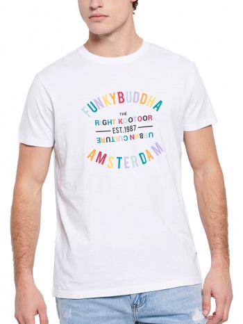 t-shirt funky buddha fbm007-035-04 λευκο σε προσφορά