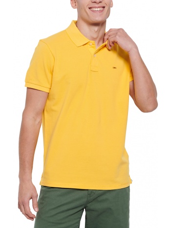 t-shirt polo funky buddha fbm007-001-11 κιτρινο σε προσφορά
