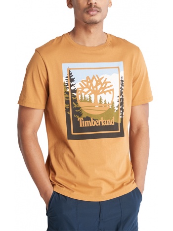 t-shirt timberland outdoor graphic t tb0a6f4k καμελ σε προσφορά