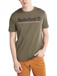 t-shirt timberland wwes front tb0a27j8 χακι