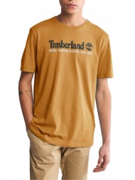 t-shirt timberland wwes front tb0a27j8 καμελ