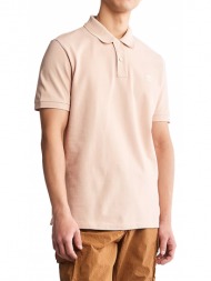 t-shirt polo timberland basic tb0a26n4 ανοιχτο ροζ