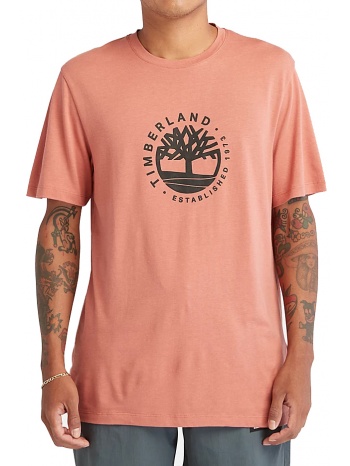 t-shirt timberland refibra graphic tb0a65xs light σκουρο ροζ σε προσφορά