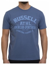 μπλουζα russell athletic raa s/s crewneck tee μπλε