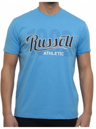 μπλουζα russell athletic 1902 ra s/s crewneck tee σιελ