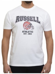 μπλουζα russell athletic state s/s crewneck tee λευκη