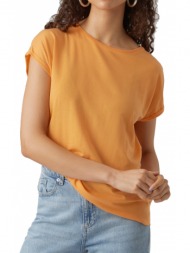 t-shirt vero moda vmava 10284468 πορτοκαλι