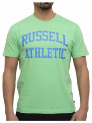 μπλουζα russell athletic iconic s/s crewneck tee λαχανι