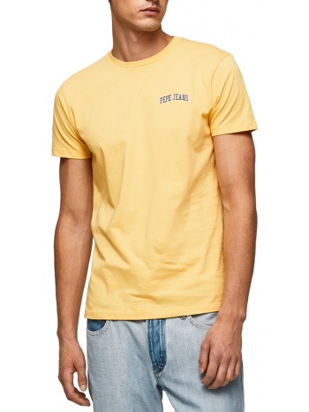 t-shirt pepe jeans ronson pm508708 κιτρινο σε προσφορά