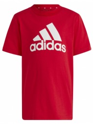 μπλουζα adidas performance essentials big logo tee κοκκινη