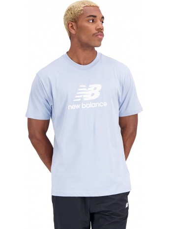 μπλουζα new balance essentials stacked logo cotton jersey σε προσφορά