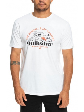 t-shirt quiksilver sunset wave eqyzt07277 λευκο σε προσφορά