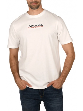 t-shirt nautica faxa n7i01013 908 λευκο σε προσφορά