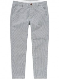 παντελονι pepe jeans maura stripe pl211376r ριγε λευκο/μπλε