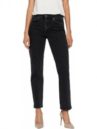 jeans vero moda vmsara regular 10217404 μαυρο