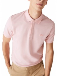 t-shirt polo lacoste paris ph5522 ady ανοιχτο ροζ