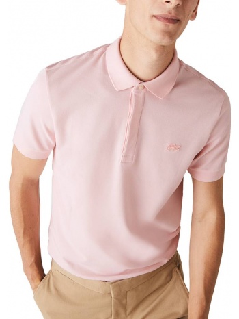 t-shirt polo lacoste paris ph5522 ady ανοιχτο ροζ σε προσφορά
