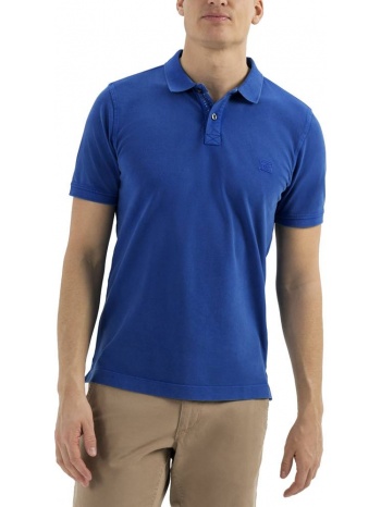 t-shirt polo camel active c93-409460-5p00-90 μπλε ρουα