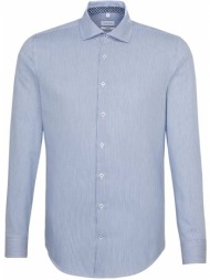 πουκαμισο seidensticker ριγε tailored fit 01.294687 μπλε