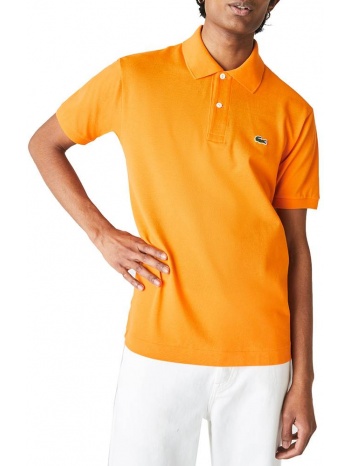 t-shirt polo lacoste l1212 dra πορτοκαλι