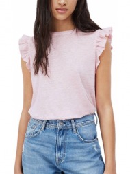 t-shirt pepe jeans daisy pl504837 ροζ