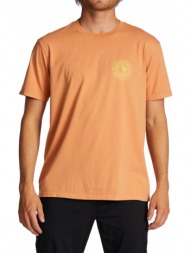 t-shirt billabong connection abyzt01708 πορτοκαλι